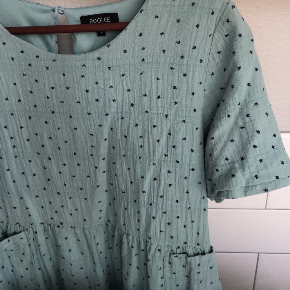 Mint green boutique dress Roolee